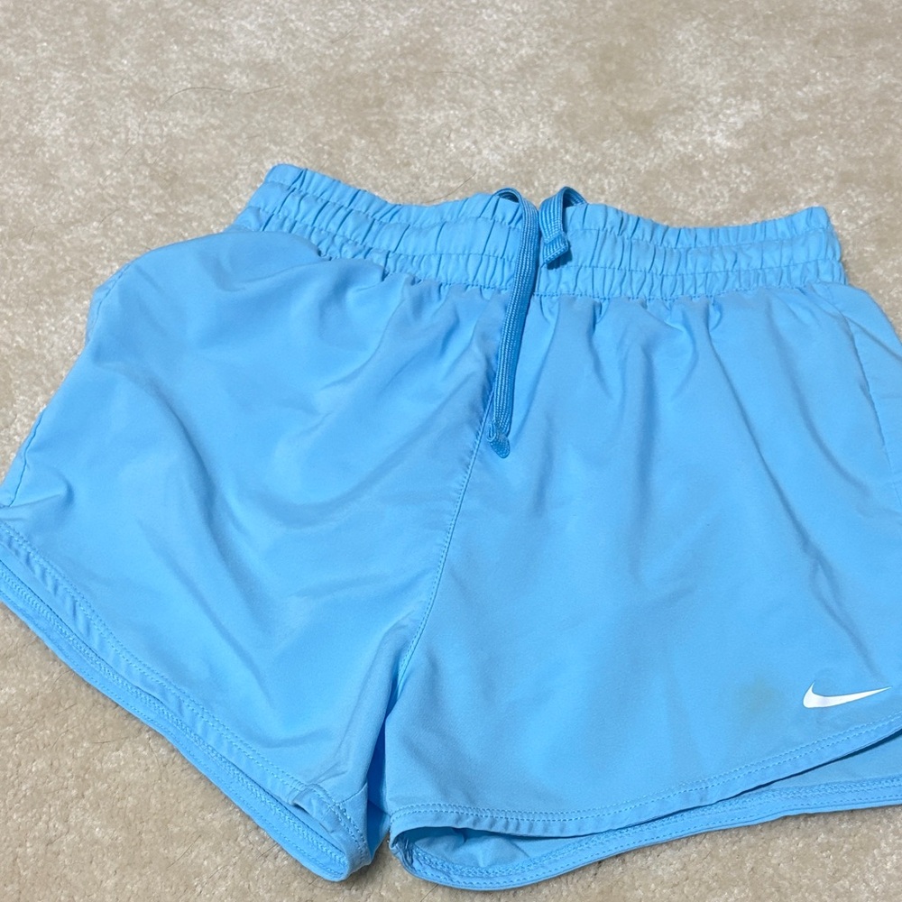 Nike Sky Blue Sports Shorts